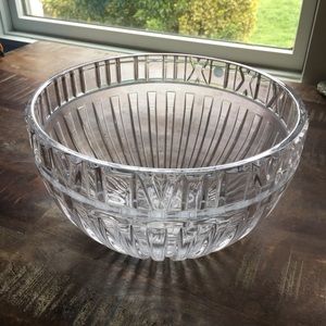 NEW Tiffany&Co Crystal Serving Bowl